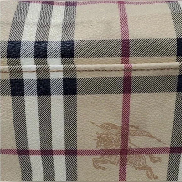 BURBERRY CANTERBURY HORSEFERRY CHECK TOTE